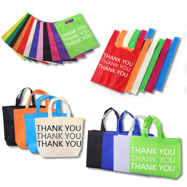 Custom PP Non Woven Shopping Bags for Supermarket Reusable Customizes Tote Bags Quality Shopping Bags With Logos Printed