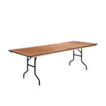 Wholesale Rectangular Wood Folding Banquet Table Long Buffet Table for Wedding Party Hotel Conference Event Furniture