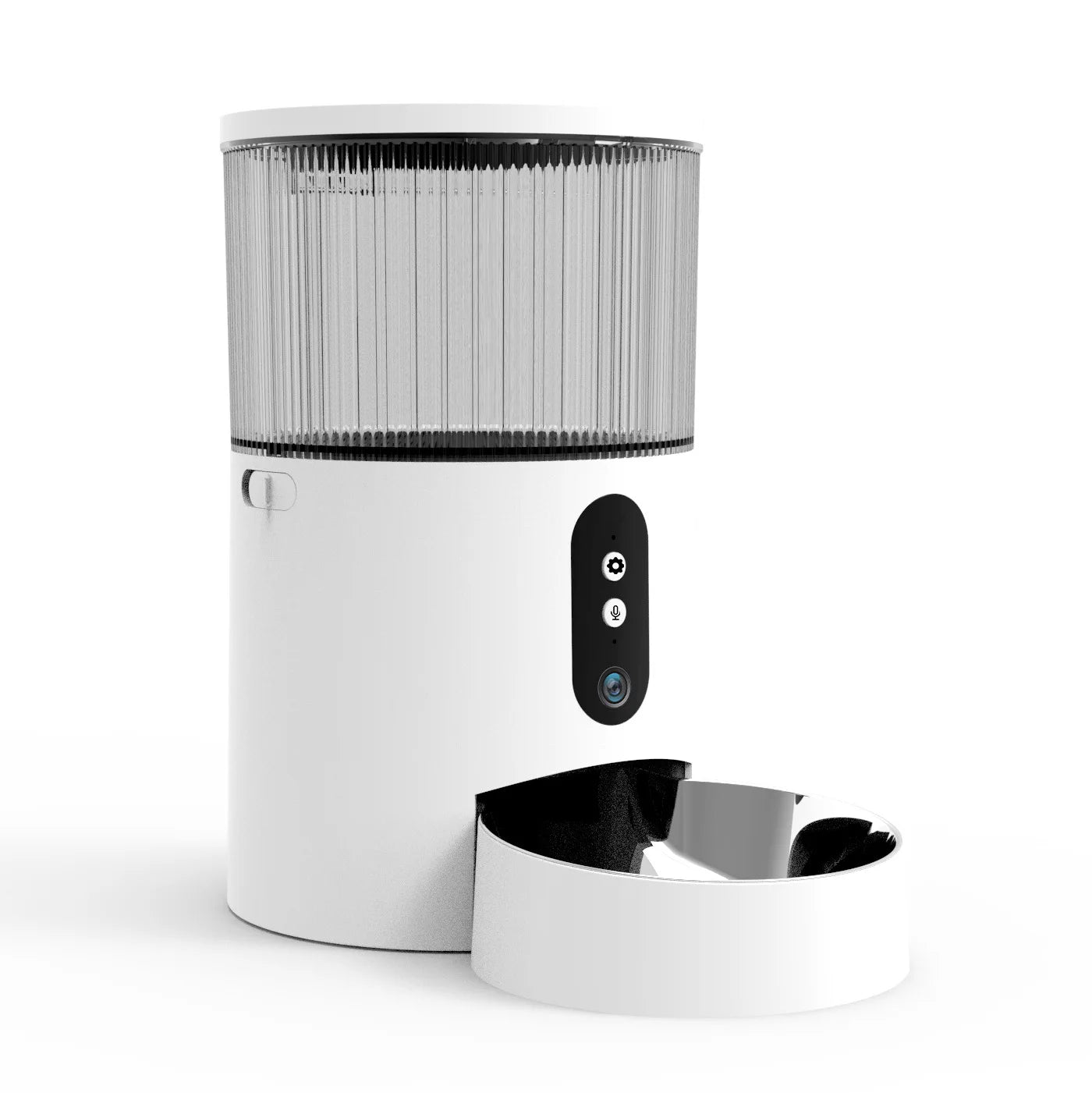 Manufacture Wholesale App Remote Control Dog Cat Treat Food Feeder Dispenser Automatic Reminder Timed Cat Food Dispenser Feeder