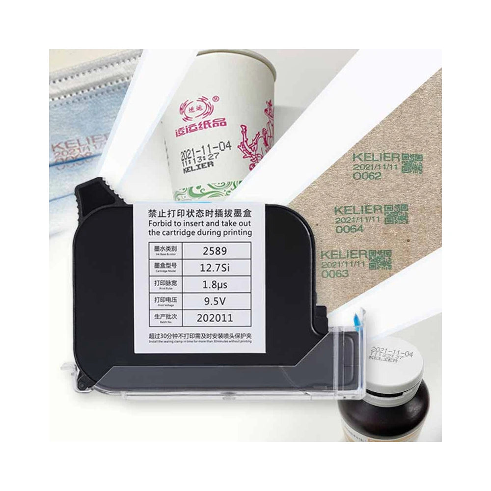 Handheld Inkjet  Printer Industrial Tij2.5 Printer Ink Cartridges