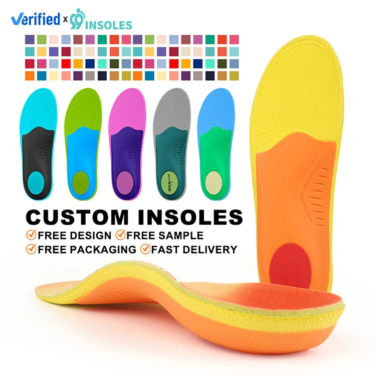 99insoles Corrective Inserts Printed High Arch Support Shoes Insoles Athletic Orthotic Arch Support Insole Eva Foam Insole