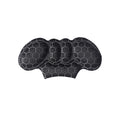 Anti Drop Anti Wear Foot Heel Sticker High Heels Heel Adhesive Half Size Pad Adjustable Shoe Size Sticker butterfly Shape