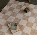 INS Style Simple Model Machine Made Tufted Non-Slip Carpet for Bedroom Living Room & Bathroom