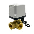 1/2inch to 2inch IP65 Waterproof Motorized Ball Valve L/T Type 3-Wire 2-Control Ball Valve  for Water 220V 12V 24V Options