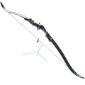 Black Hunter Recurve Bow 30-60 Lbs for Shooting Hunting and Archery