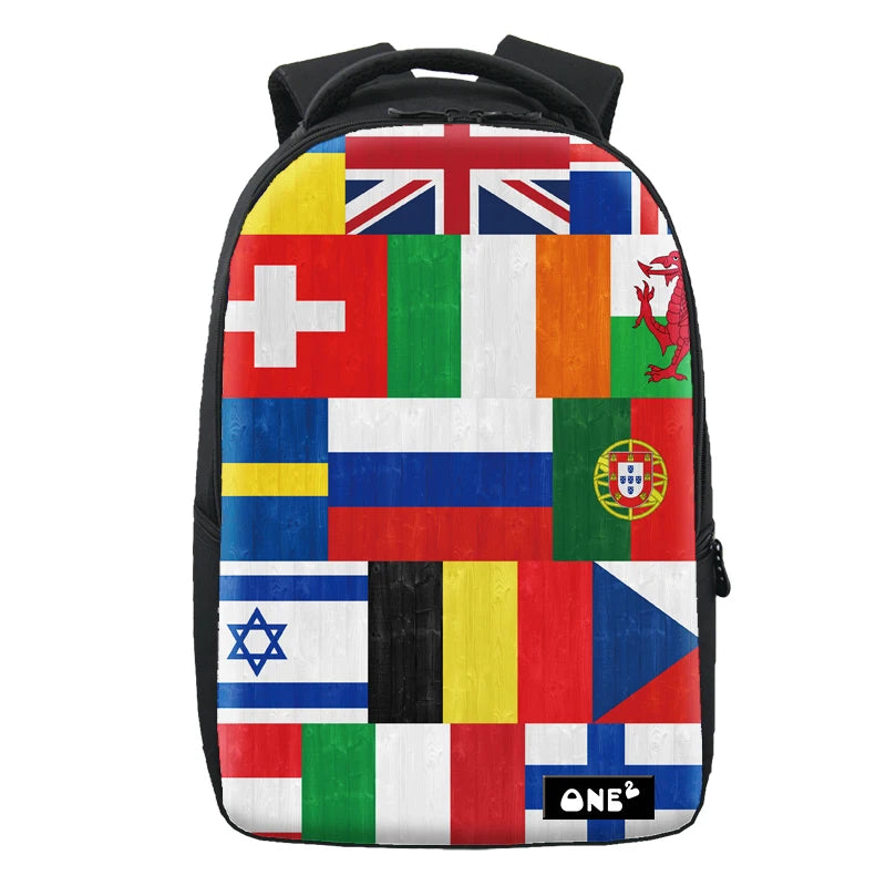 Custom Design Bagpack School Bag Teenagers Large Capacity Lightweight Backpack High School Bags