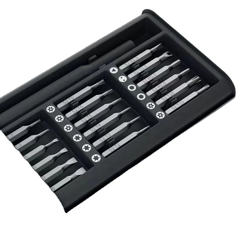 24 in 1 Precision Screwdriver Kit Mini Professional Screwdrivers Bit Set Magnetic Handle Screw Driver for iPhone Mi Watch