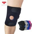 Menics Neoprene Knee Support Brace Breathable Adjustable Compression Elastic Strap Protective Knee Support for Running