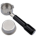 51mm 3 Ears 304 Stainless Steel Bottomless Coffee Portafilter Head 51mm Slim Type Replaceable Coffee Portafilter for EC680/EC685