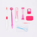 Portable 8 in 1 Travel Dental Orthodontic Hygiene Oral Cleaning Set