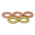 M3 M5 M8 1/4" Inch Custom Gasket Plain Flat Phosphor Zinc Plated Washer