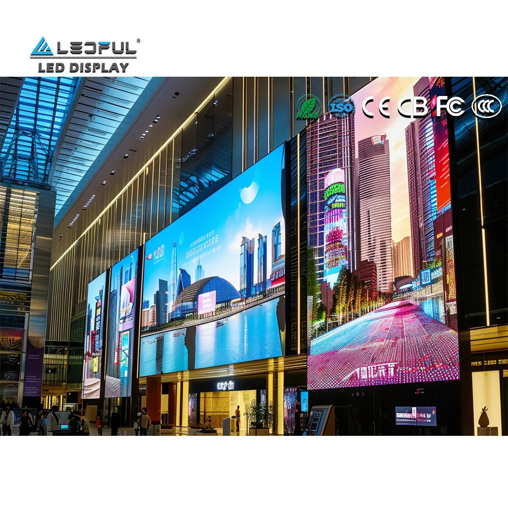 LEDFUL P4 P5 Digital Billboards Outdoor Screens Full Color LED Advertising Display Billboard