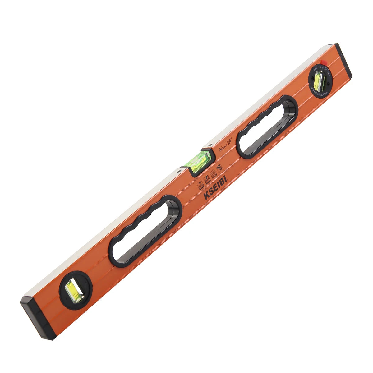 KSEIBI Industrial Spirit Level With Three Vials /  Nivel Espiritual