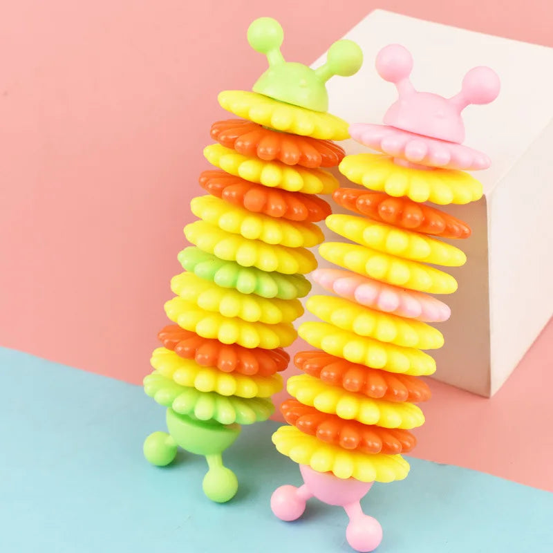 Wholesale Funny Cute Caterpillar Interactive Dog Toy Chew Clean Teeth