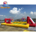 Hot Selling Team Building Inflatable Football Pitch Portable Football Fieldinflatable Football Arena