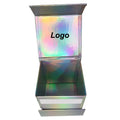 Factory Custom Logo Luxury Holographic Magnetic Box Cosmetic Clothing Gift Packaging Foldable Paper Box
