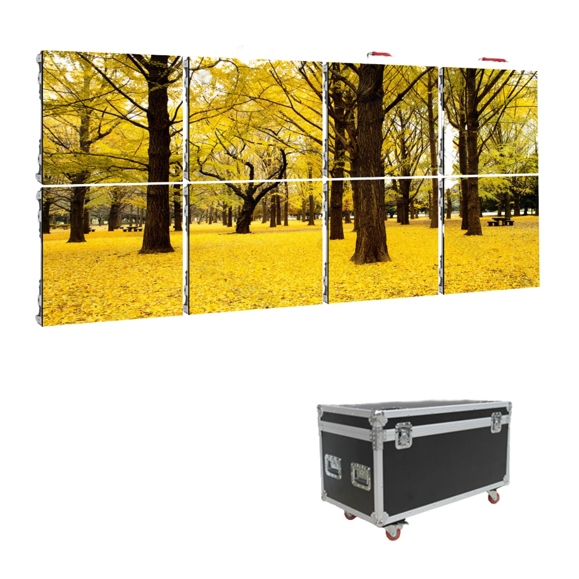 P5 RGB LED Video Wall Indoor 5mm Pitch 64x32 Cascadable LED Panel 2048 Dots High-Res Adjustable Brightness