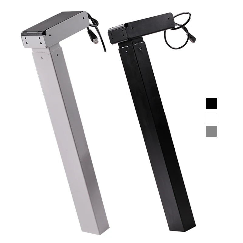 Adjustable Column Formwork Square Table Frame Electric 2 Stage Lifting Column for Desk