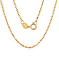 18k Real Gold Female Necklace Clavicle Chain Au750 Gold Link Chain All-match Style Factory Wholesale Fashion Necklaces