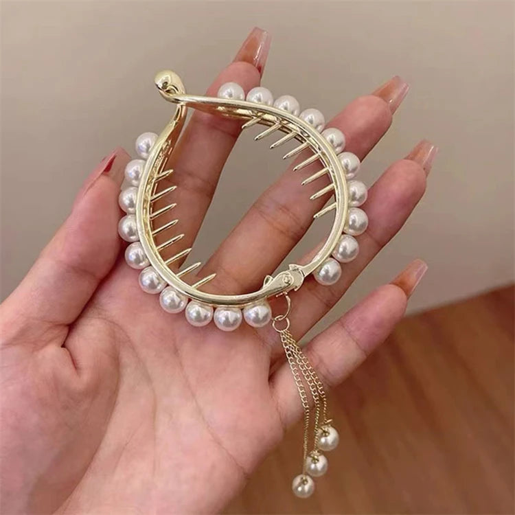Korean Ins Style Hair Clip Claw Big Decorative Clips for Women Popular Fancy Classy for Girls Hair Accessories