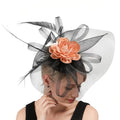 2023 New Fascinators FlowerNew Mesh Kentuchy Derby Tea Party Headwear Hairband for Women