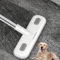 Reusable Large Metal Carpet Hair Removal Brush Telescopic Cleaning Tool for Pet Hair Mosquito Nets Window Screens