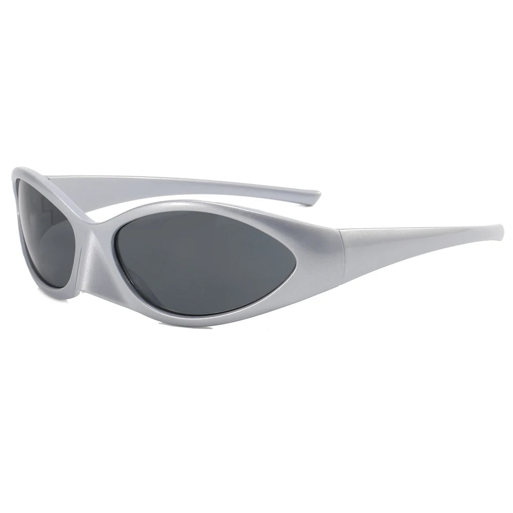 Superhot Eyewear 21411 Fashion 2023 Y2K Retro Vintage Cheap Plastic Small Oval Shades Sunglasses