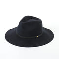 X1243 Unisex Adult Woolen Jazz Cap Fashionable Top Hat with Casual Style for Outdoor Scenes