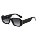 Fashion Big Frame Oversized Square Women Jelly Color Sunglasses Retro Wide Legs Men Gradient Shades Sun Glasses