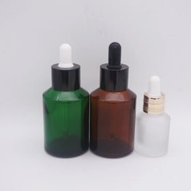30ml clear Tincture Bottle with Oblique Shoulders