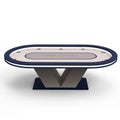 YH High Quality Luxurious LED Poker Table Solid Wood Texas Table Poker Tisch Tafel