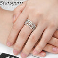 Moissanite Marquise Shape Wedding Band Ring Silver Plated White Gold Moissanite Rings DEF VVS Confetti Band Custom Size