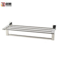 New Arrival Single Layer Wall-Mounted 304 Stainless Steel 60cm Modern Design Towel Rack Home & Hotel Bathroom Accessories