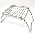 Hiking Camping Stainless Steel BBQ Campfire Folding Grill for Picnic Outdoor