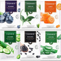 Private Label Cucumber Mask Full Face Collagen Whitening Moisturizing Face Care Facial Mask