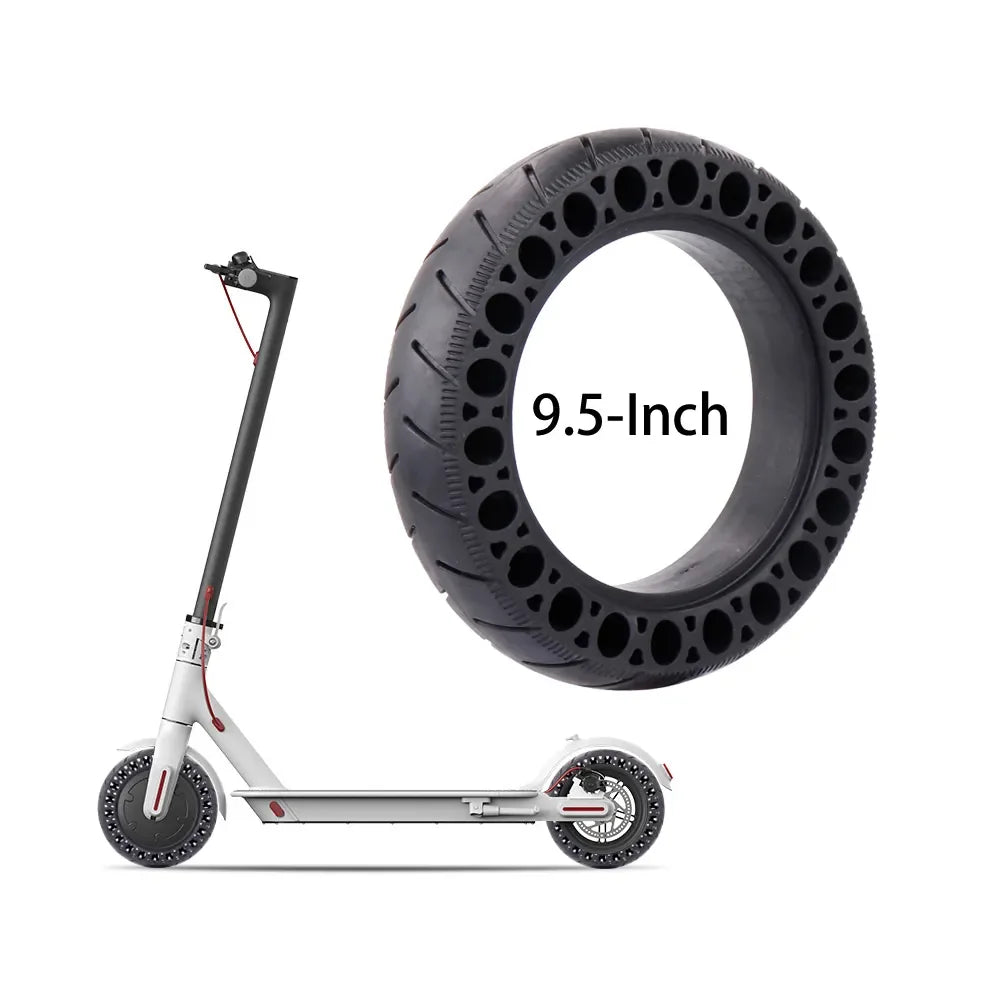 Superbsail EU Xiaomi Mijia M365 Electric Scooter Tires 9.5 Inch Durable Thick Rubber Wheels Solid Outer Tyres for Kick Scooters