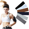 QINGYAN Custom Unisex Hairband Factory  Upgrade Retrofit Custom Logo and Color Run Sport Spa Soft Sweatband