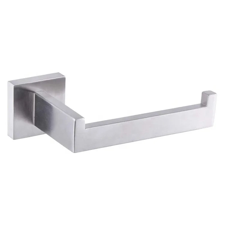 Hot Selling Bathroom Accessories SUS304 Stainless Steel Wall Mounted Brushed Polishing Toilet Paper Holder