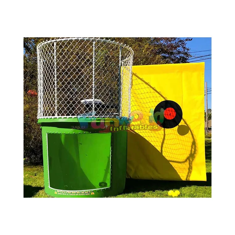 Cheap Portable Dunking Booth Easy Dunker Water Slide Inflatable Kids dunk tank Game
