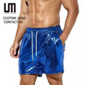 2025 New Wholesale Men Summer Casual Pants - Elastic Waist Drawstring Wide Leg Beach Shorts (Breathable Fabric for Vacation ) MegaBDM
