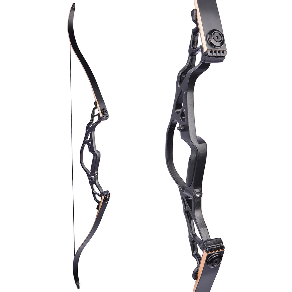 Premium Kaimei Recurve Bow: 62" Length Aluminium Magnesium Alloy Detachable Design Ideal for Hunting & Target Shooting MegaBDM