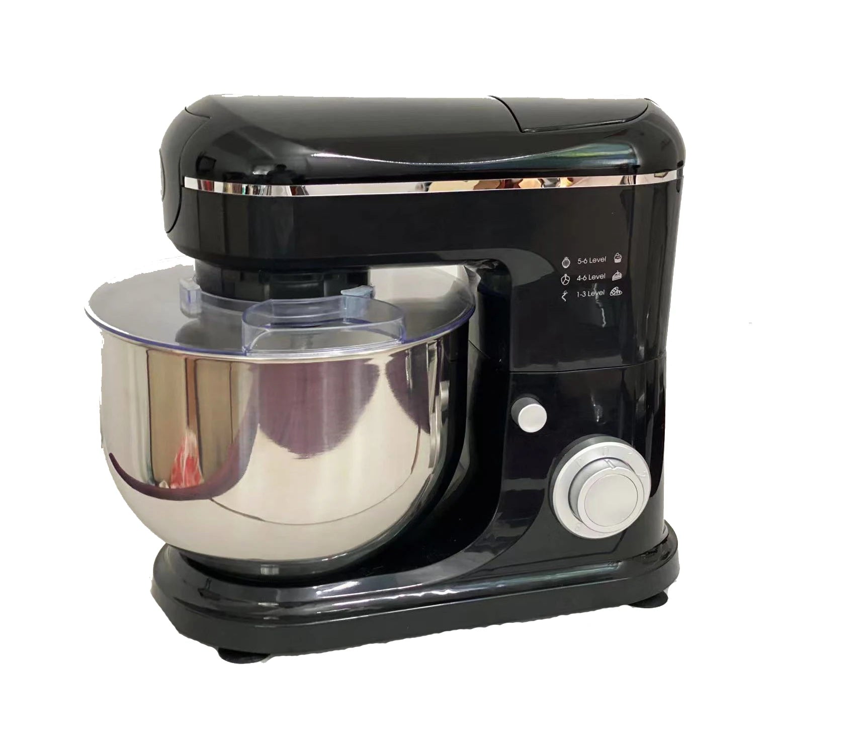 1500W 6L Stainless Steel Mixing Bowl Dough Baking Mixer Professional Household Stand Food Mixer