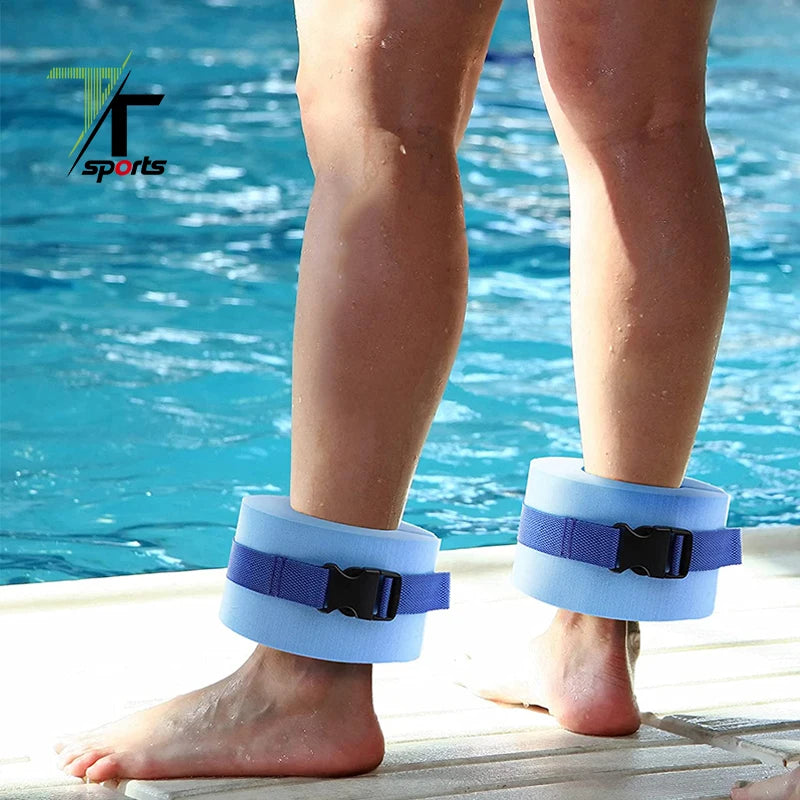 Water Exercise Aerobics Float Ring Ankles Arms Legs Belts With Quick Release Buckle Fitness Exercise Set