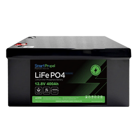 SmartPropel 12V 400Ah LiFePO4 Lithium Ion Battery for Marine Golf Cart & Solar Energy Storage with 5000 Cycles
