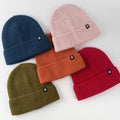 100% Wool Beanie With Fleece Lining for Men and Women Pure Wool Cable Knit Warm Winter Hat