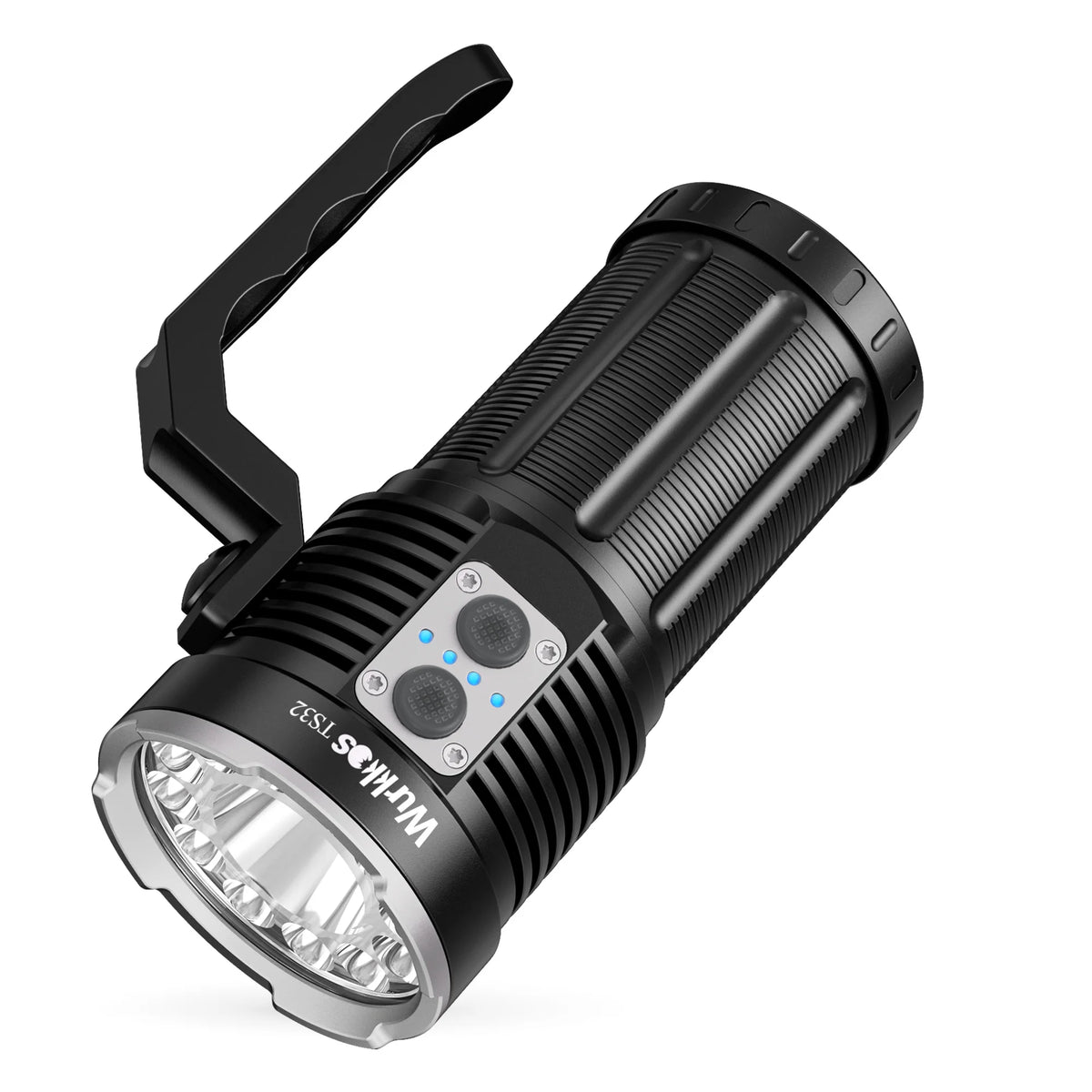Powerful Wholesale Outdoor 15000lm High Power 3* 21700 Battery 12*LH351D+ 1*SFT40 LED Rechargeable Flashlight