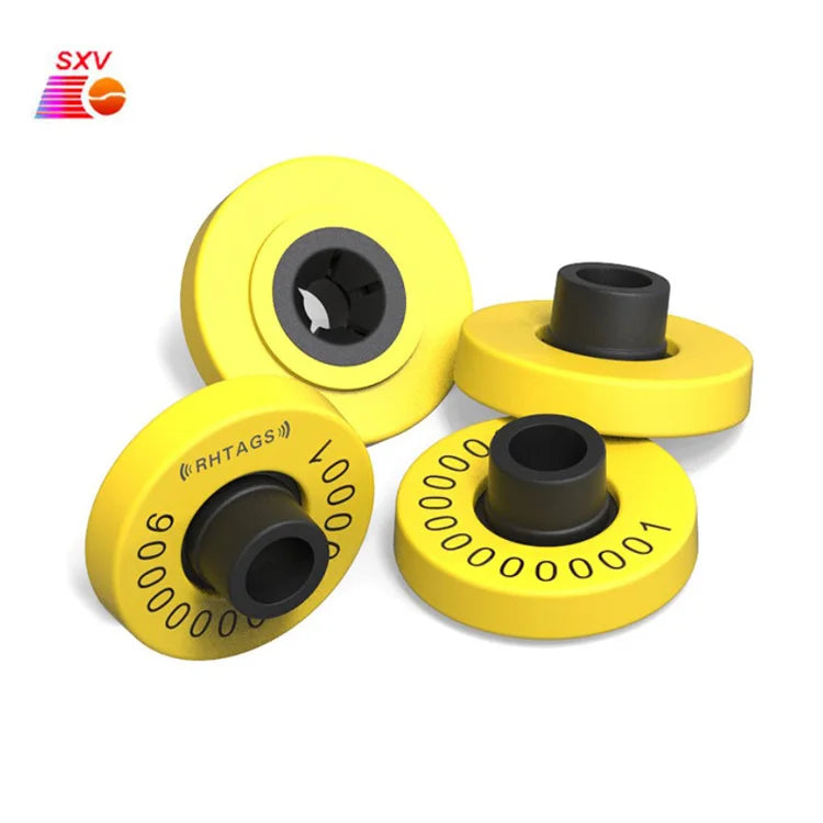 Customized RFID Chip Ear Tag for Cattle Sheep Pig Farm Management New Condition
