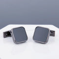 Luxury Wholesale Custom logo Suit Shirt Black Custom Button Cuff Link Men Cufflinks for Men