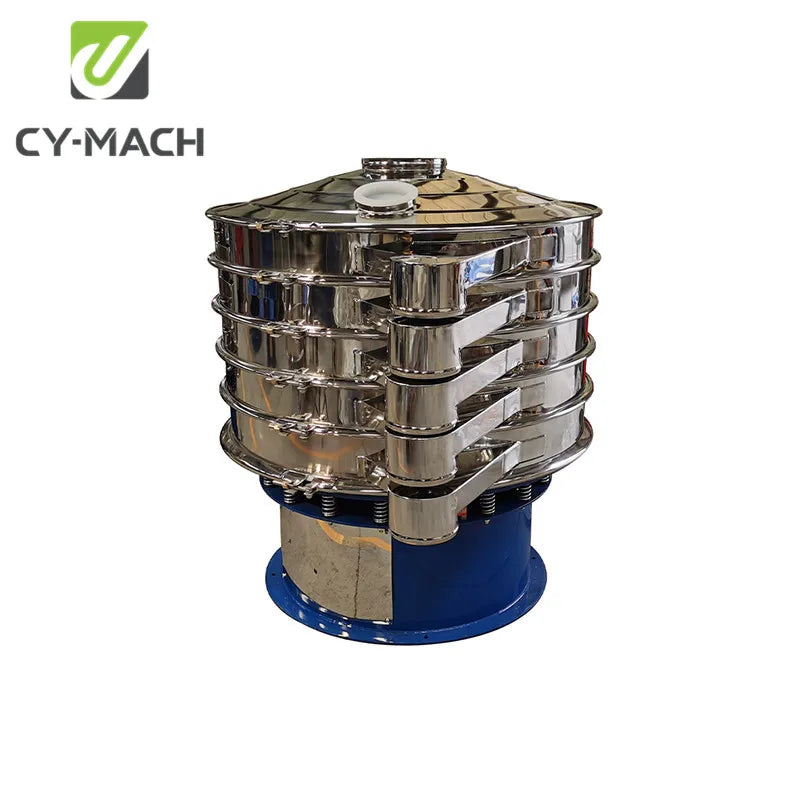 CY-MACH Rotary Vibration Screen Used to Separate Poland Milk Powder