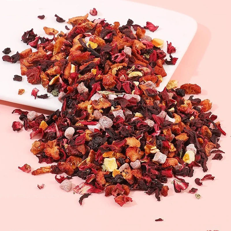 Paris Champs Elysees Blended Loose Tea Mixed Fruit and Flower Fresh Antioxidant Box Bulk Bag Packaging Delicious